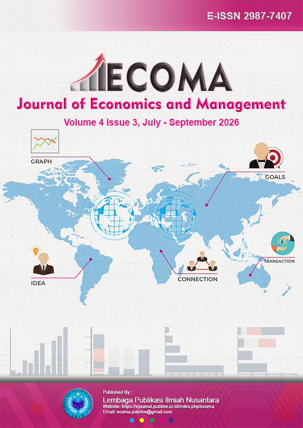 					View Vol. 4 No. 3 (2026): Journal of Economics and Management, September 2026
				