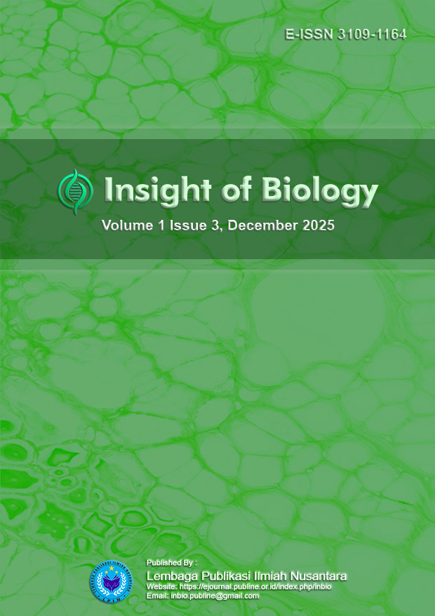 					View Vol. 1 No. 3 (2025): Insight of Biology, December 2025
				