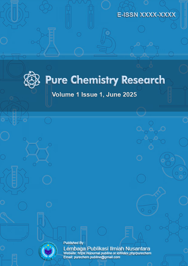 					View Vol. 1 No. 1: Pure Chemistry Research, June 2025
				