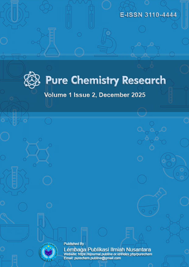 					View Vol. 1 No. 2: Pure Chemistry Research, December 2025
				
