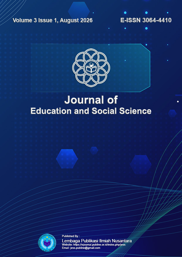 					View Vol. 3 No. 1 (2026): Journal of Education and Social Science, August 2026
				